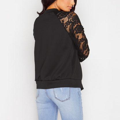Long Sleeve Zip-Up Jacket