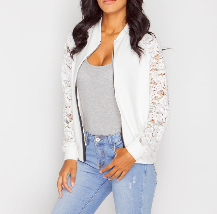 Long Sleeve Zip-Up Jacket