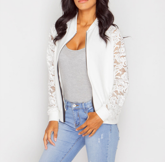 Long Sleeve Zip-Up Jacket