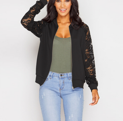 Long Sleeve Zip-Up Jacket